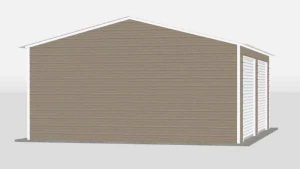 20x25x9 Side-Entry Metal Garage - Image 5