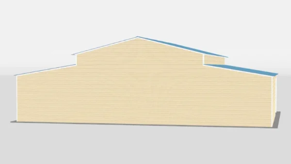 24x35x13 Vertical Roof Metal Barn - Image 3