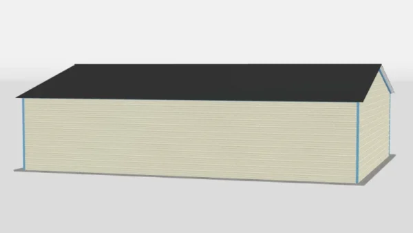30x40x9 Side-Entry Metal Garage - Image 4