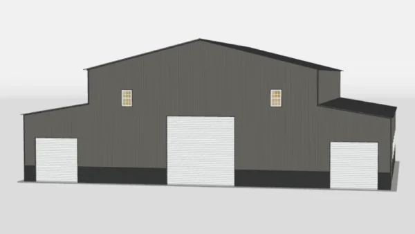 40x50x20 Straight Roof Barn - Image 5
