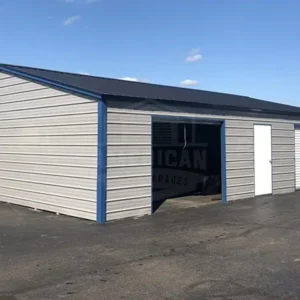 30x40x9 Side-Entry Metal Garage