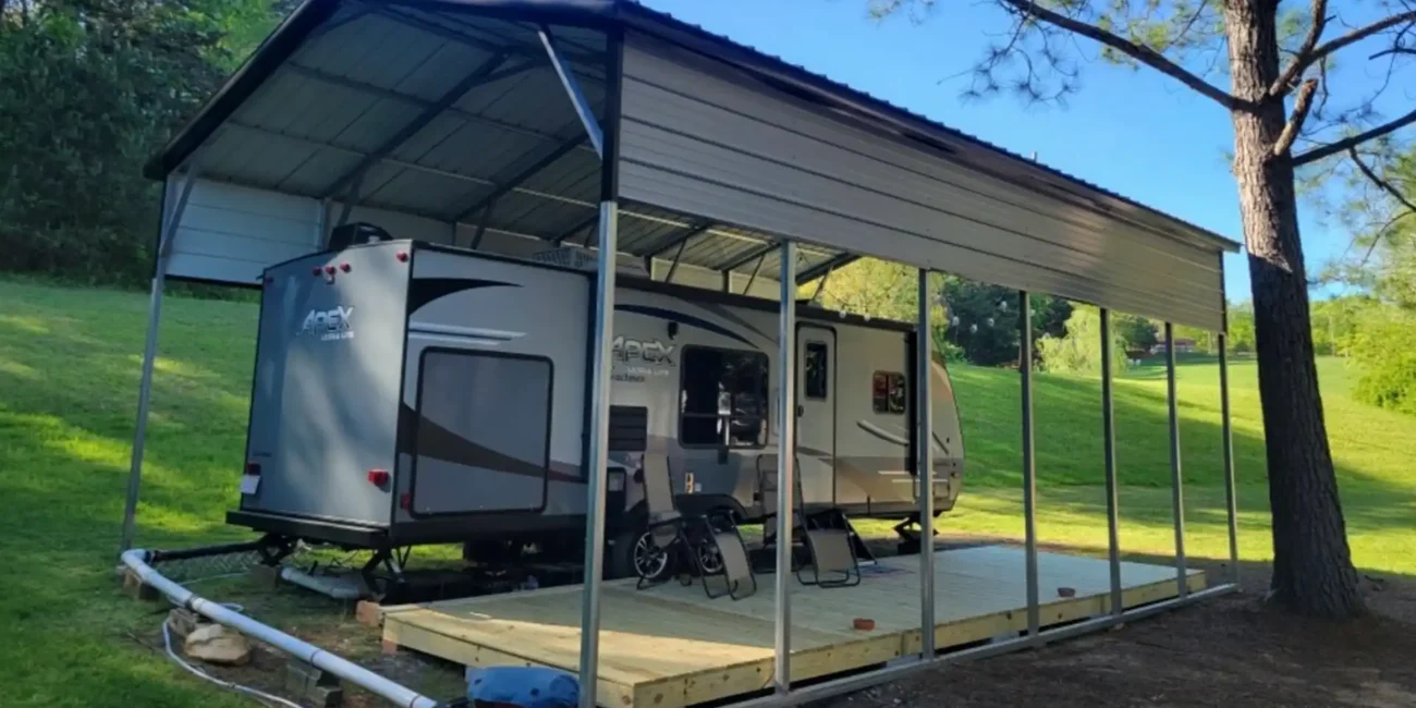 RV covers from American Metal Garages