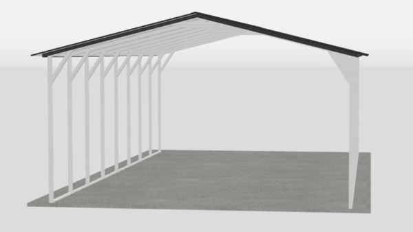 18x32x9_vertical_roof_metal_carport_front