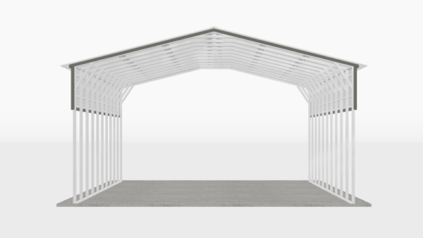 20x40x10_vertical_roof_rv_carport_front