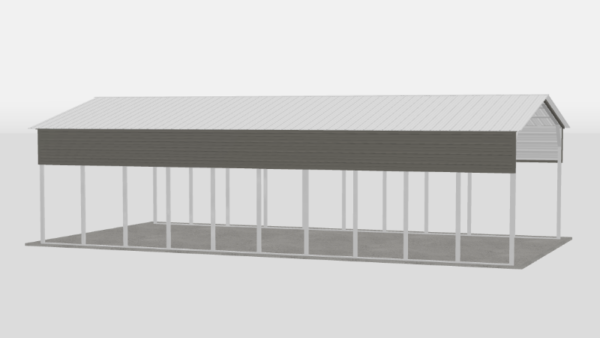 20x40x10_vertical_roof_rv_carport_left