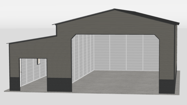 24x40x14_metal_garage_with_lean_to_front