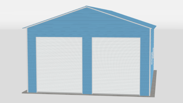 26x40x14_vertical_roof_garage_front