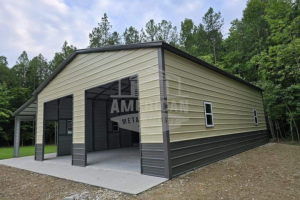 30x40x12 Garage with 12x40x9 Lean-To - Image 4