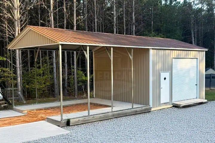 20x40x12 Metal Carport