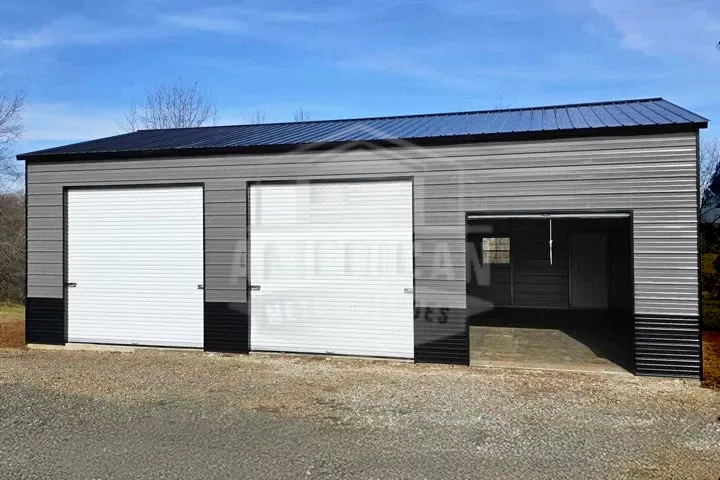 26x40x12 Triple Wide Garages | Steel Garages For Sale