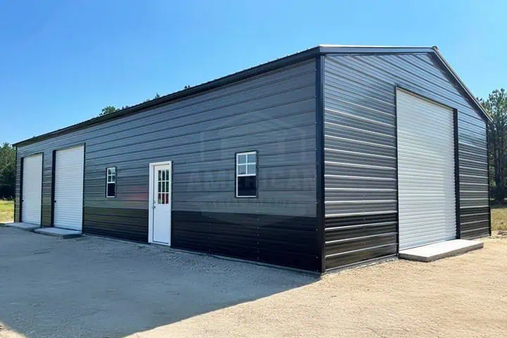 30x50x12 Side Entry Metal Garage