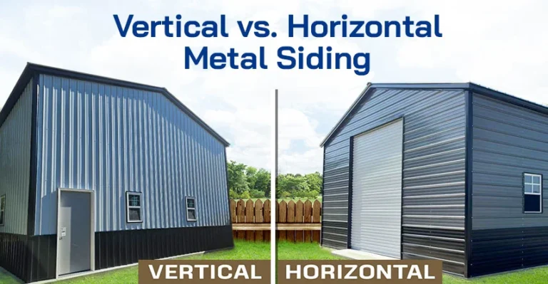 Vertical vs. Horizontal Metal Siding